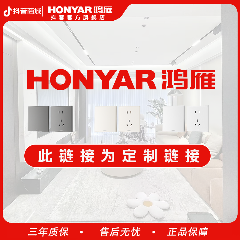 B【清单】E6/E3/E9/E10/E11/118家装全屋水电开关插座定制带线