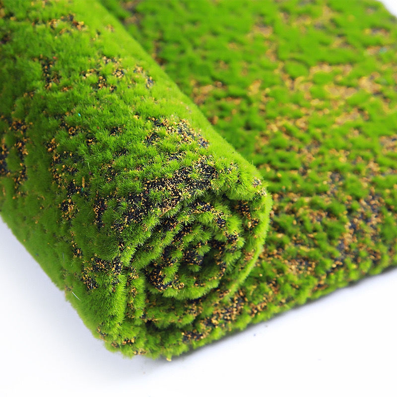 仿真假苔藓造景青苔绿植草坪摄影盆景环境装饰diy人造草皮植绒厂