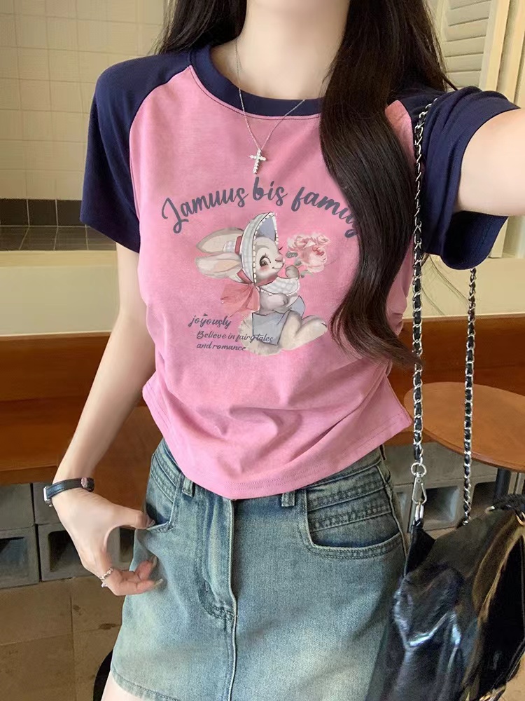 叶子19号I-200默认微暇微脏时尚休闲百搭夏季短袖样衣