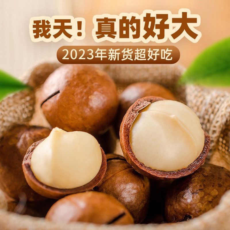 新鲜酥脆颗粒夏威夷果奶油味奶美味香味每日坚果干果大果新货精选
