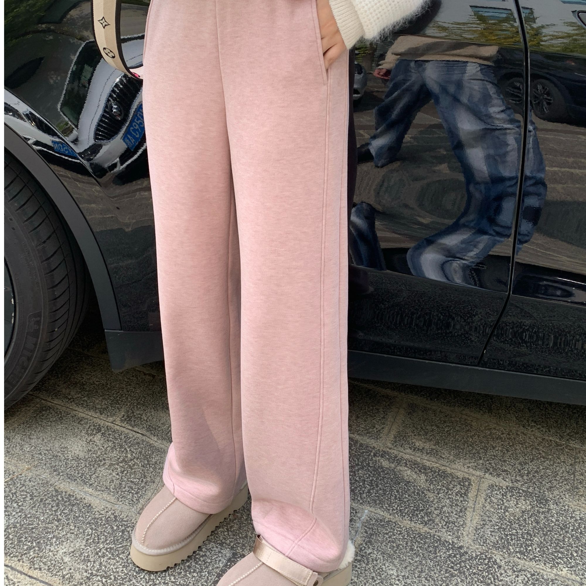 【Onai】羊毛小神裤宽松显瘦时尚百搭秋冬休闲裤3399