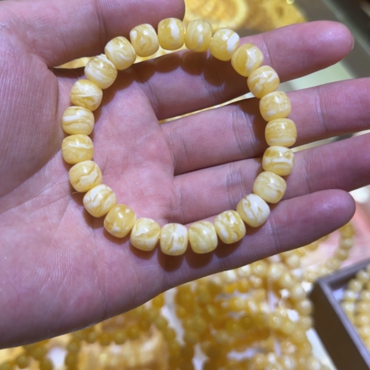 【闪购商品】琥珀手链未镶嵌