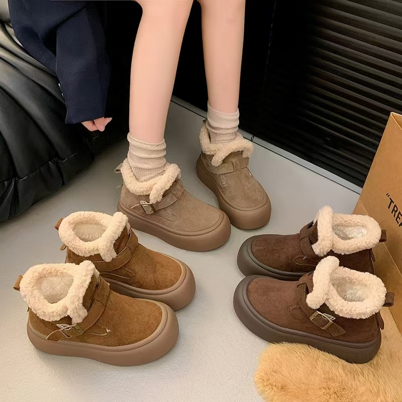 M968-19冬季新款加绒加厚高帮博肯鞋