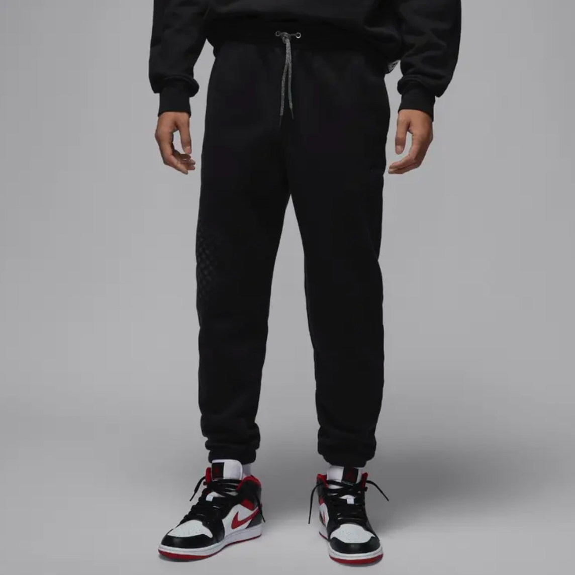 NIKE/耐克男子针织休闲宽松束脚篮球跑步休闲运动长裤HQ8828010