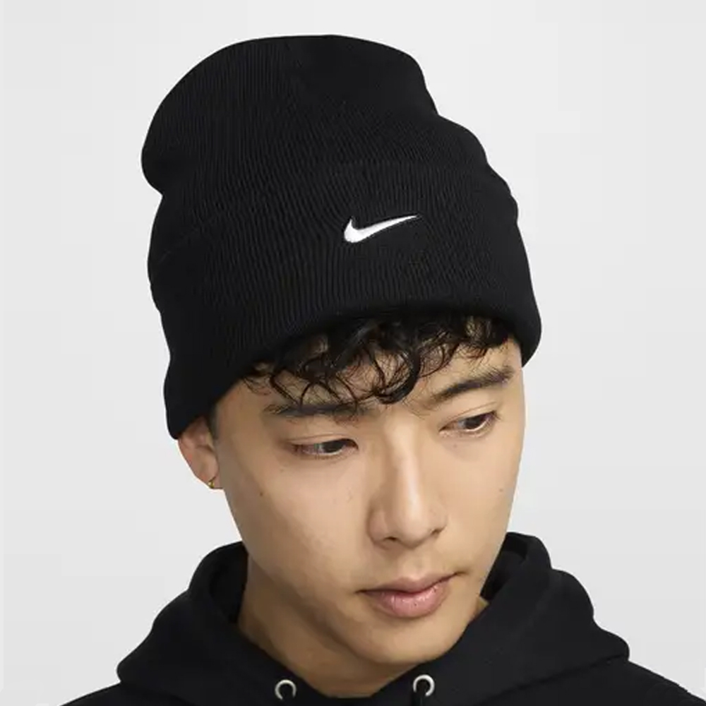 NIKE/耐克Swoosh柔软经典休闲logo百搭冬季保暖针织帽HF0187010