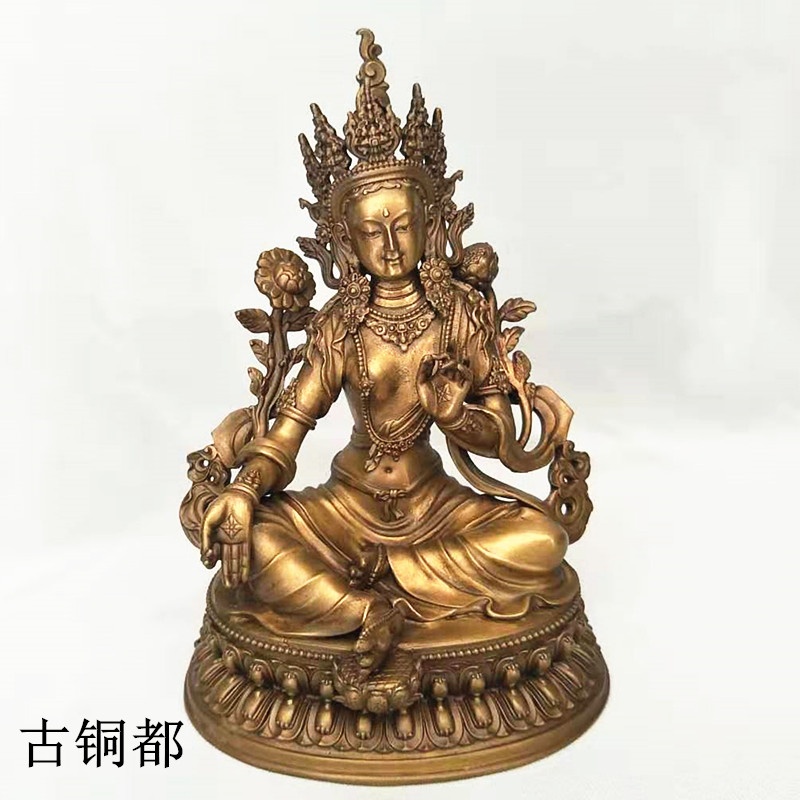 青铜故里铜陵铜工艺品铜像家居装饰品摆件铜器铜观音