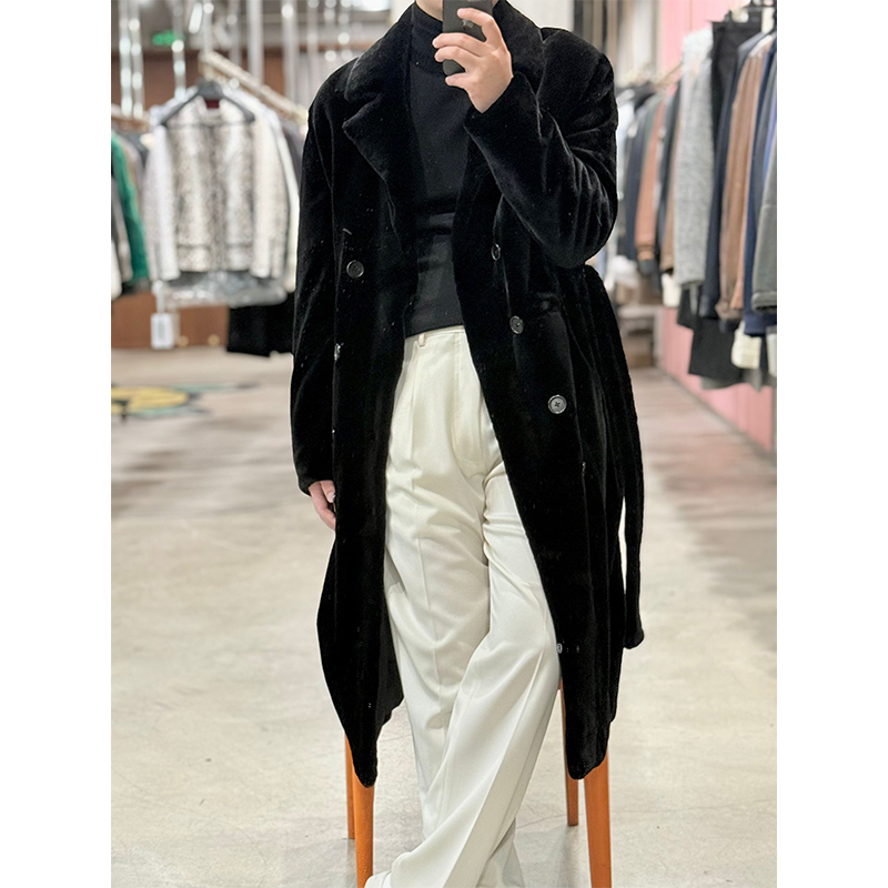 (主店）260000版“锦衣贵公子 SVIP款 哥本哈根小母貂”貂绒大衣风衣