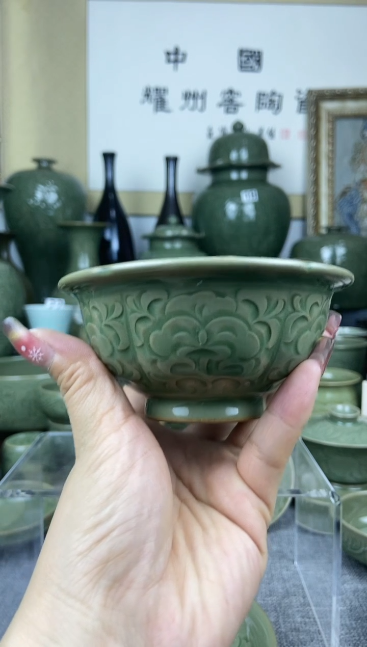 【闪购商品】高温瓷大师手工压手杯精品