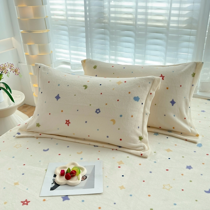 纯棉枕套一对48✘74