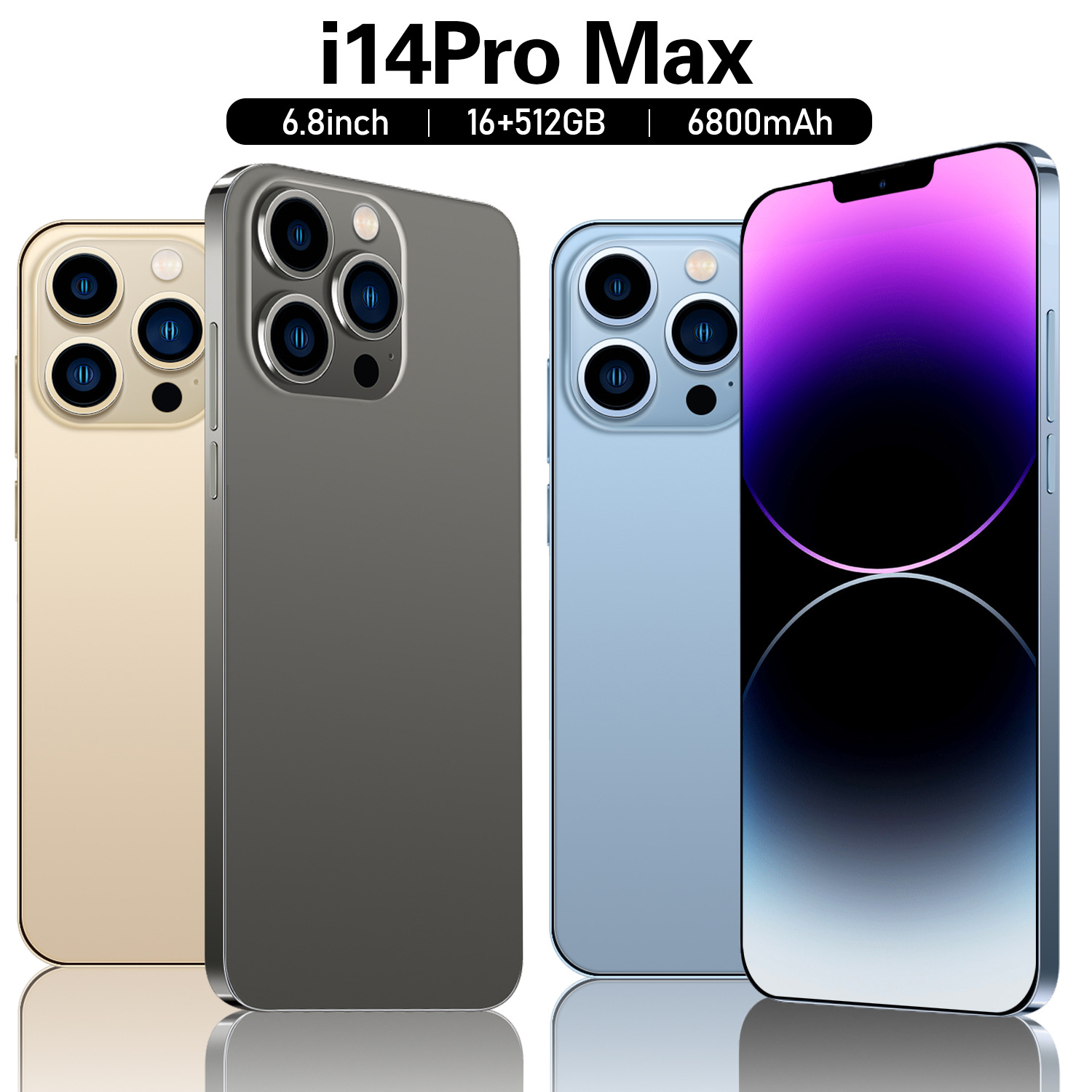全新未使用 Anica/艾尼卡 i14ProMax12+512G全网通5G智能游戏手机