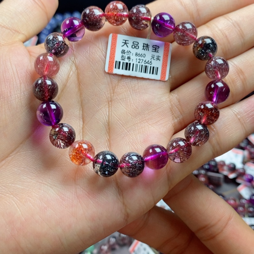 【闪购商品】水晶手链未镶嵌馒*127646