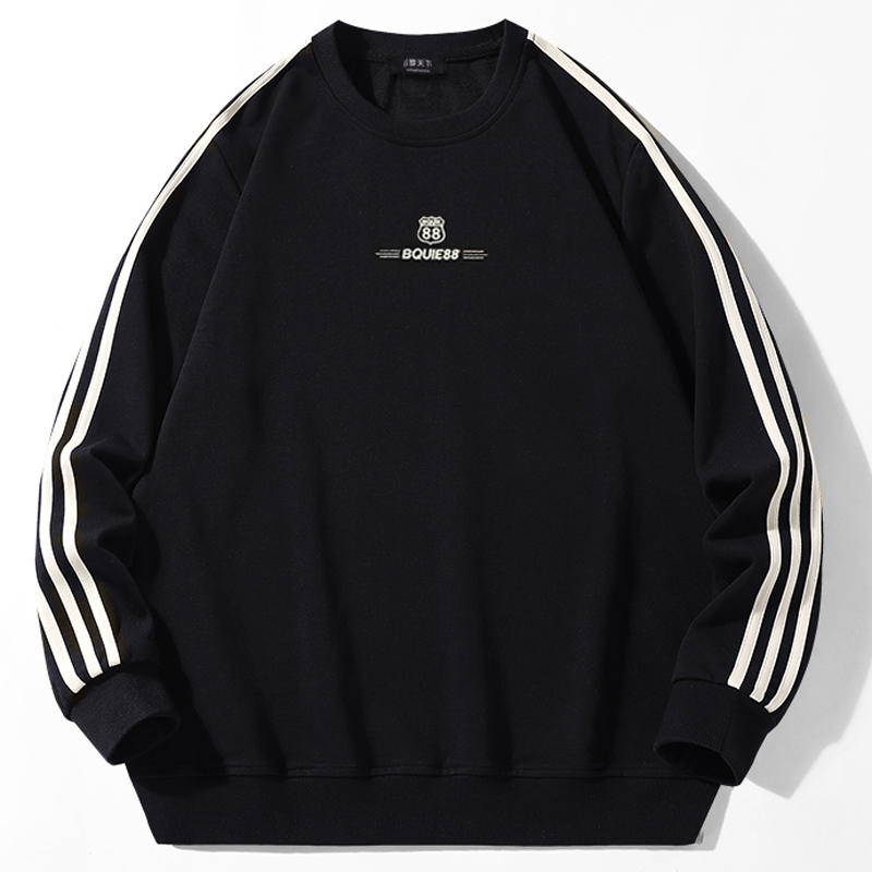 超大版特大码肥佬加肥加大号400斤圆领上衣服体恤刺绣重磅卫衣男