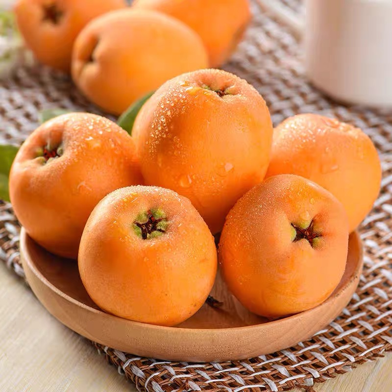 【皮薄肉厚，果肉细腻】蒙自枇杷约350g/（包装随机发）