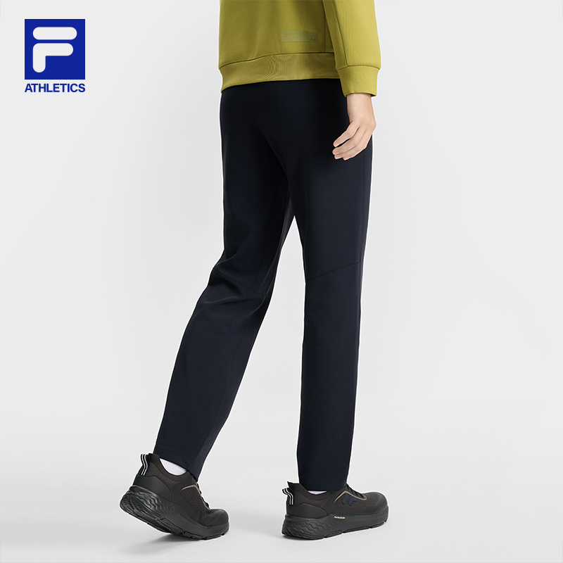 FILA/斐乐男士【锦氨弹力舒适直筒裤】春款百搭休闲速干运动长裤子