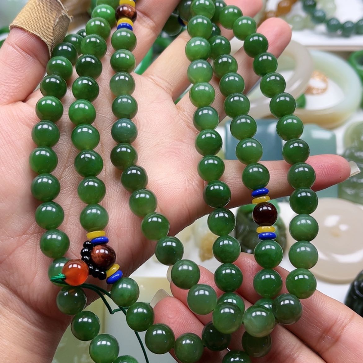 【闪购商品】和田玉吊坠卡10未镶嵌