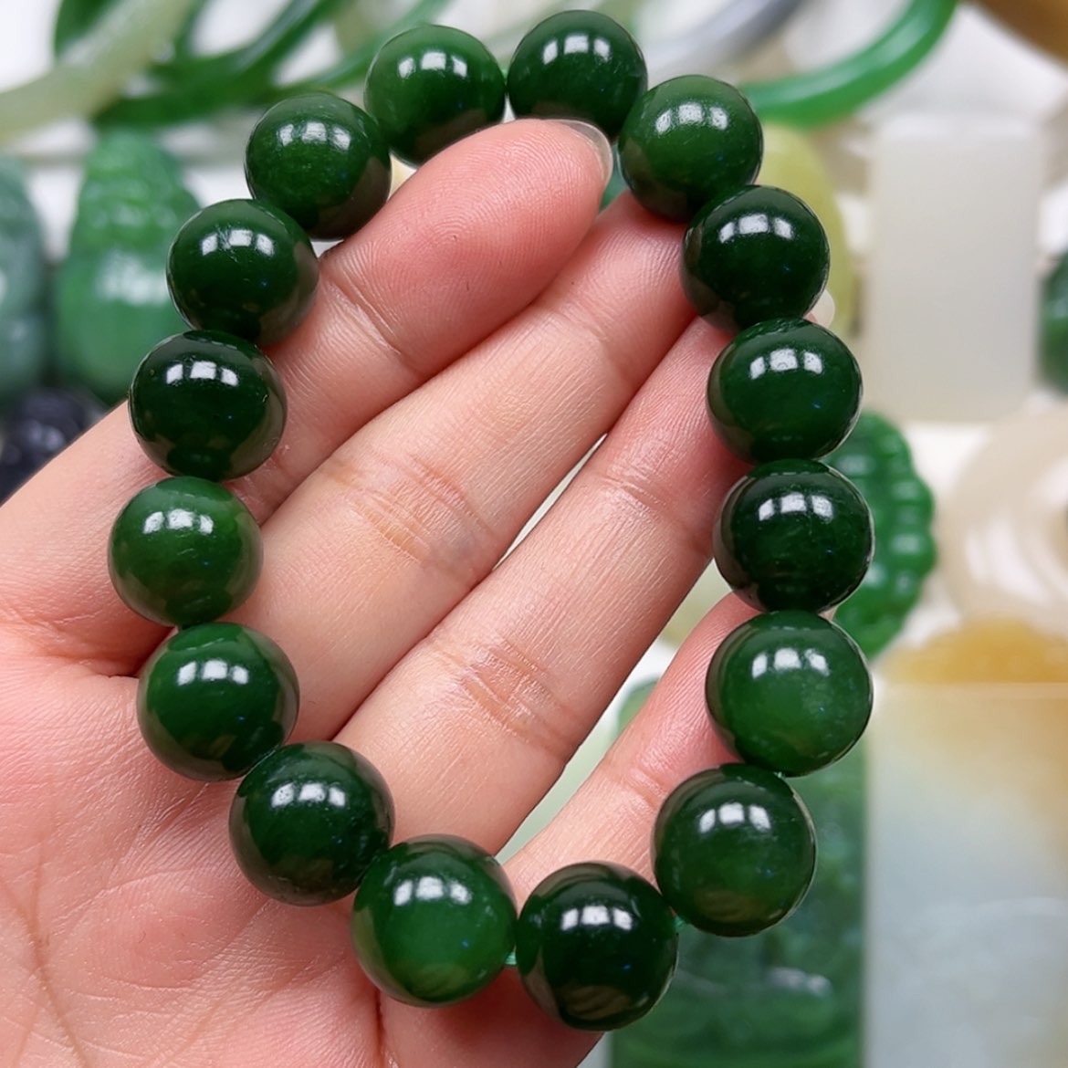 【闪购商品】和田玉吊坠卡13未镶嵌