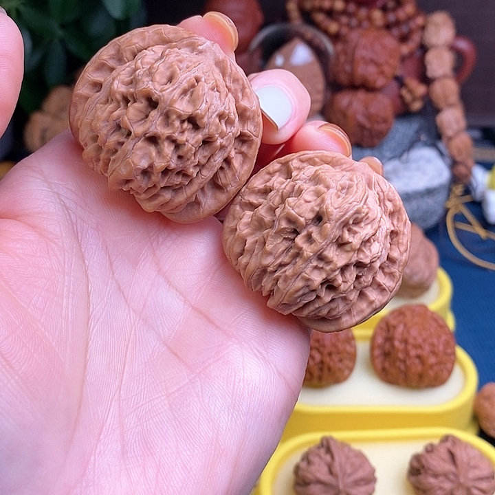 文玩核桃把件四座楼43