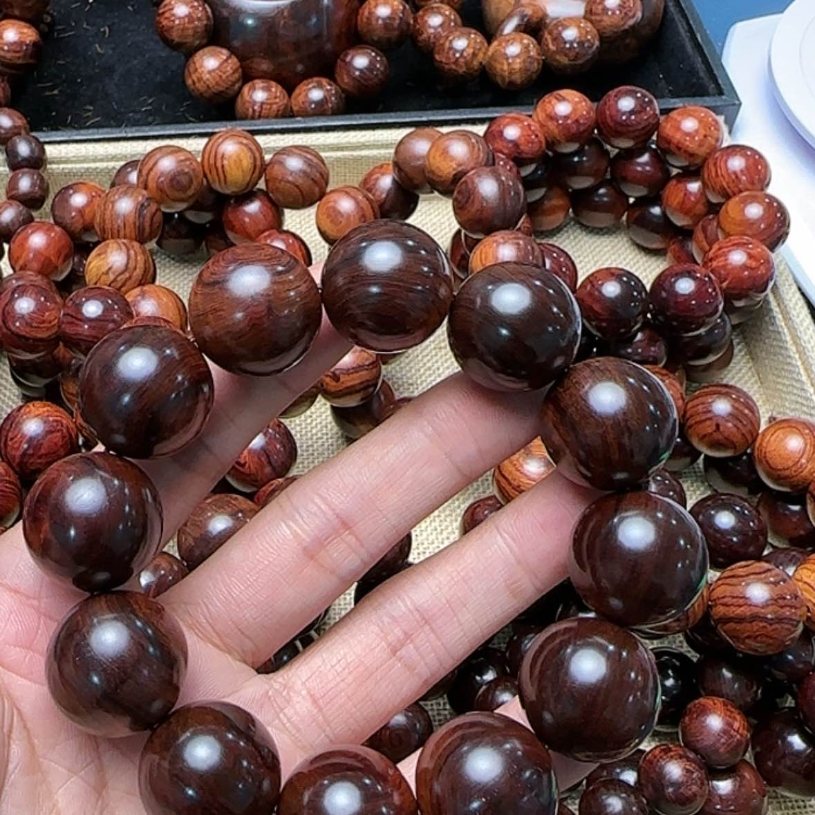 【闪购商品】降香黄檀手串/手链雪**寒海南黄花梨20老油梨