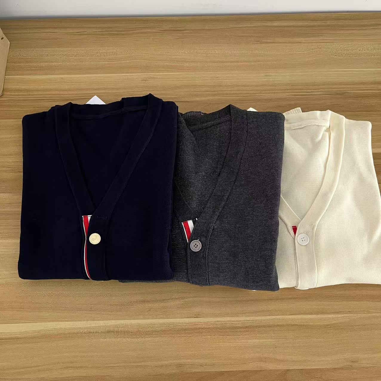 【四杠开衫】英伦休闲针织开衫外套