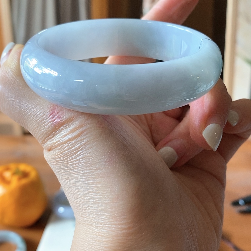 【闪购商品】翡翠手镯未镶嵌赫***萱