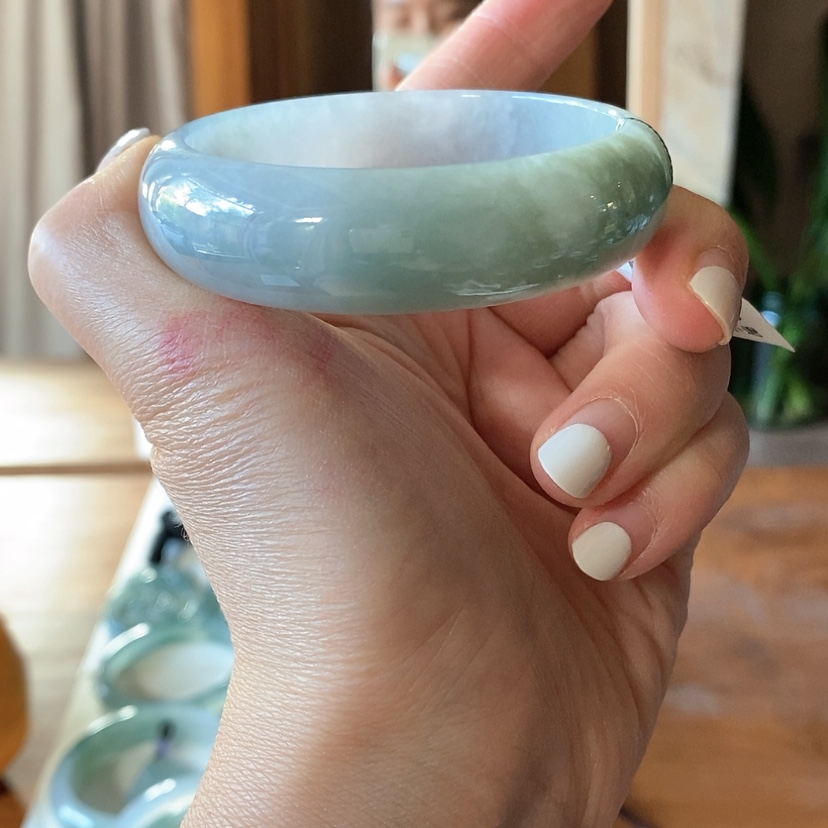 【闪购商品】翡翠手镯未镶嵌呆****！