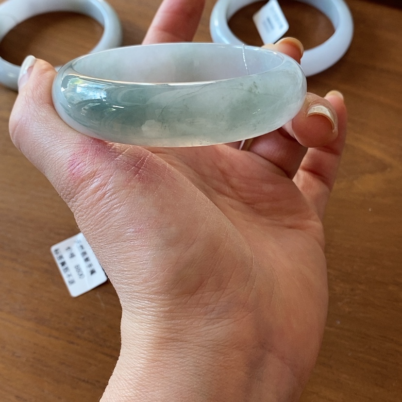 【闪购商品】翡翠手镯未镶嵌橙****c