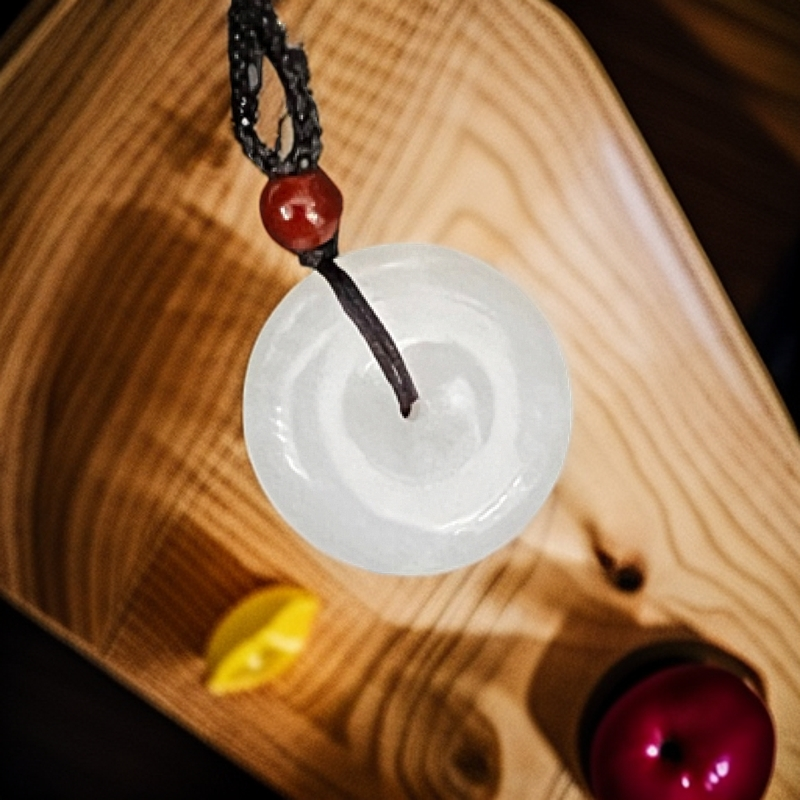 金丝玉平安扣百搭