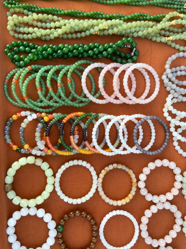 和田玉珠串定制和田玉手镯定制和田玉定制