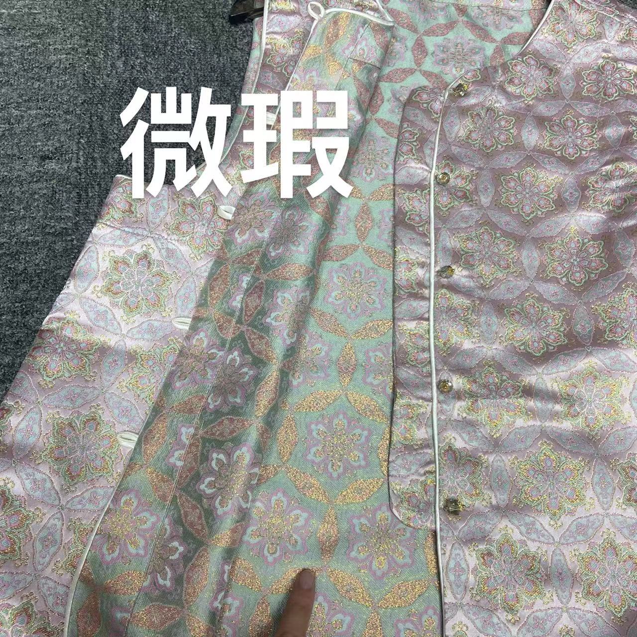 微瑕宋锦马甲【织彩】新中式百搭宋锦马甲