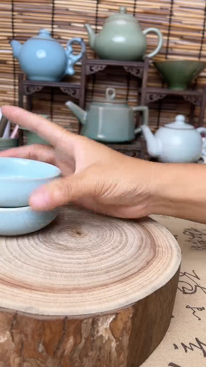 【闪购商品】瓷片原生态原矿微瑕杯子