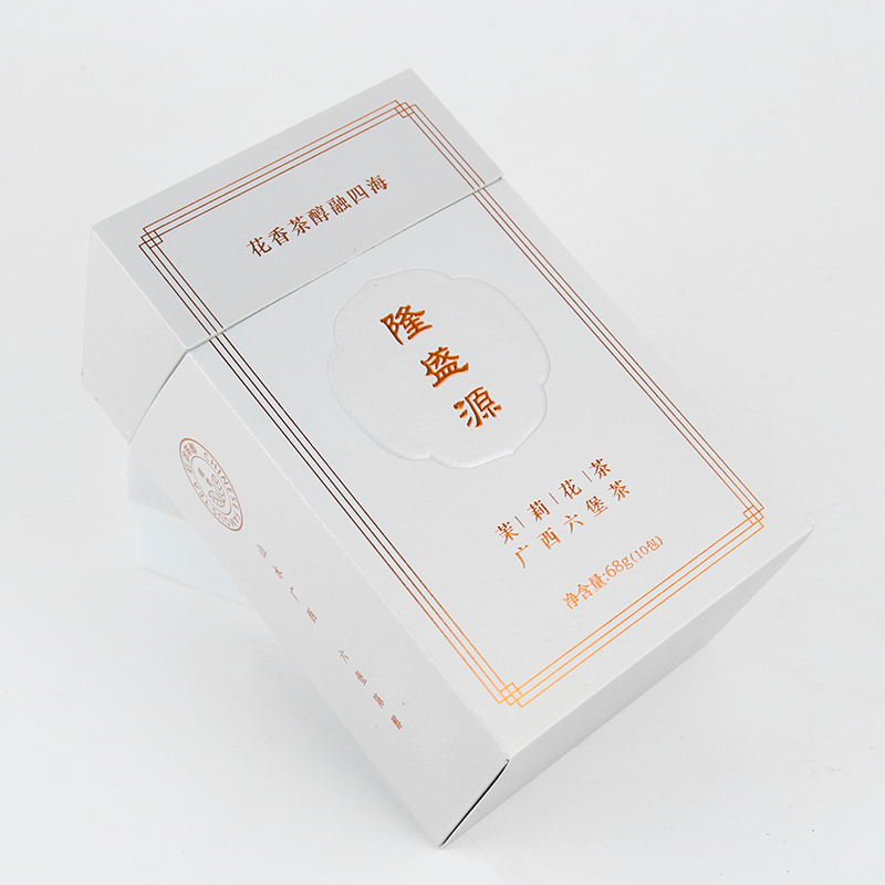 茉莉花茶和六堡茶用心制品鉴装68g