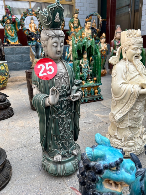 德化瓷观音高度71厘米