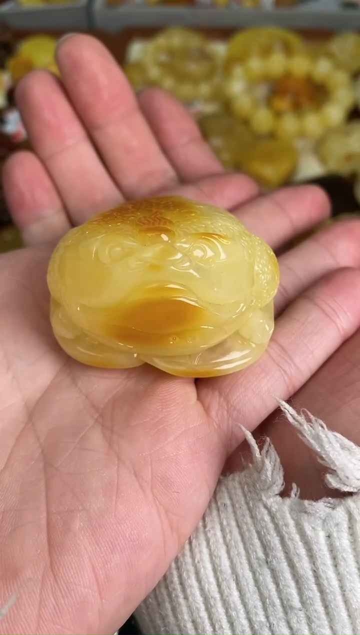 【闪购商品】琥珀颈饰未镶嵌吊坠