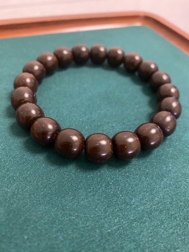 印尼原生态手工椰蒂11x10大尺寸老型手串南岛椰蒂