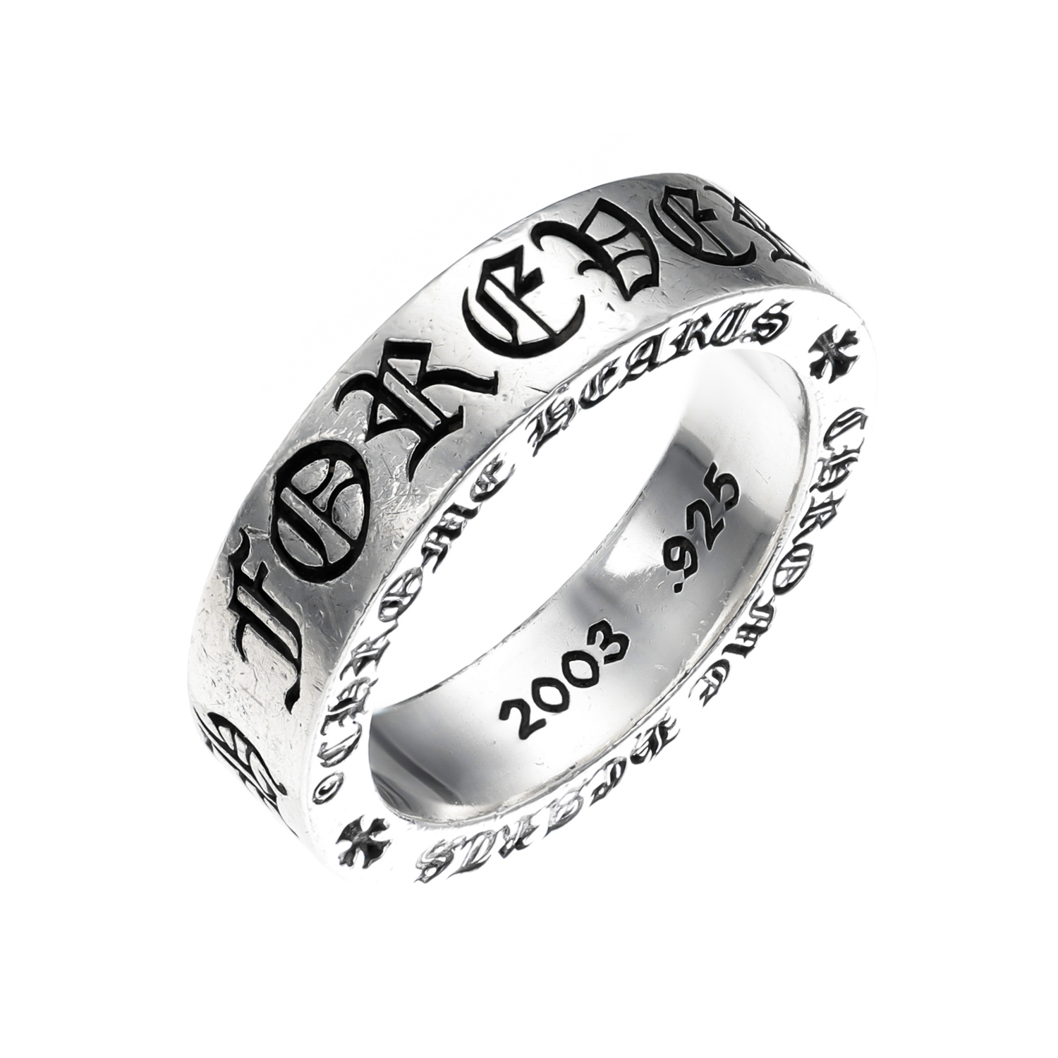 90新 克罗心 Chrome Hearts FOREVER永恒戒指