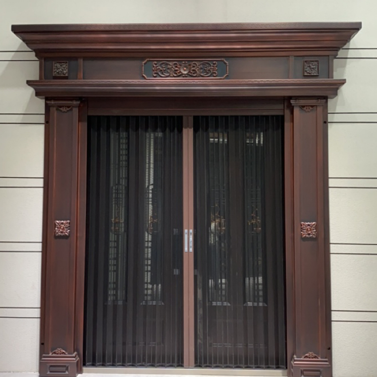 高端别墅门四开子母玻璃拼接门（不包安装不包运费 工厂直销）