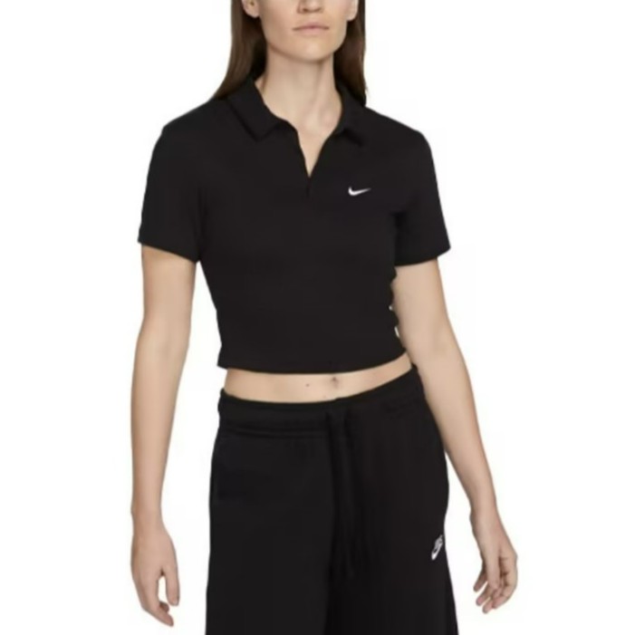 NIKE/耐克女子AS W NSW ESSNTL SS POLO CRP短袖POLO衫DV7885-010