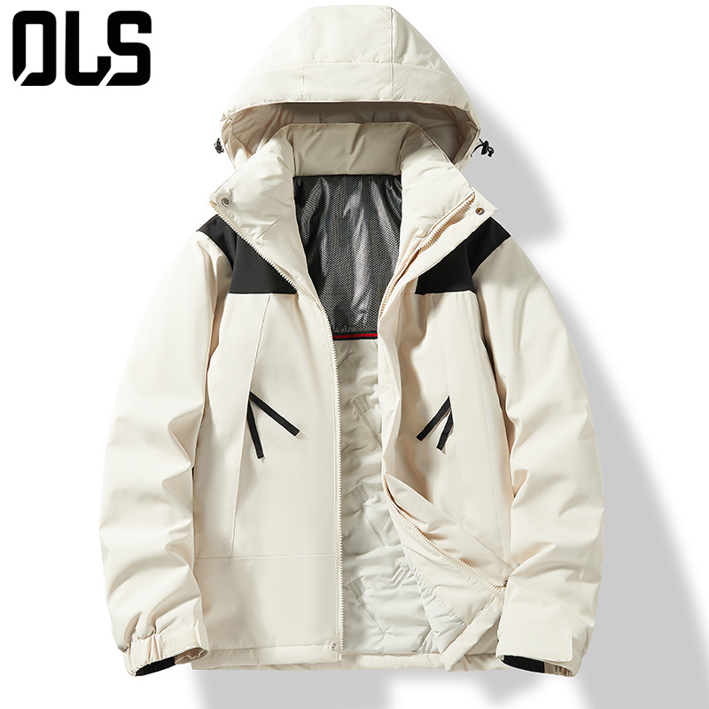 OJS石墨烯秋冬户外棉服北家冲锋衣棉袄保暖防风登山休闲夹克外套