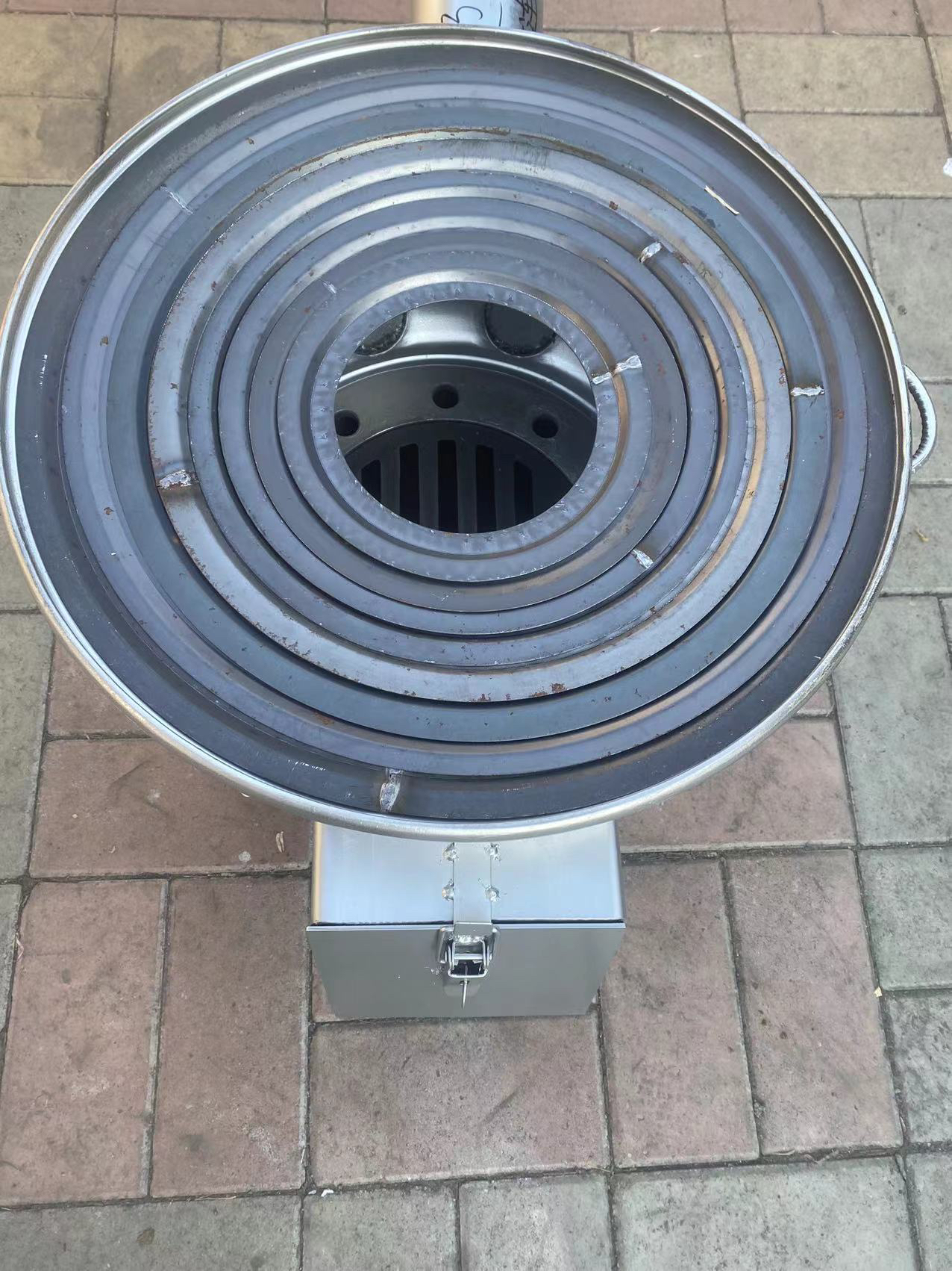 汽车双钢圈柴火灶