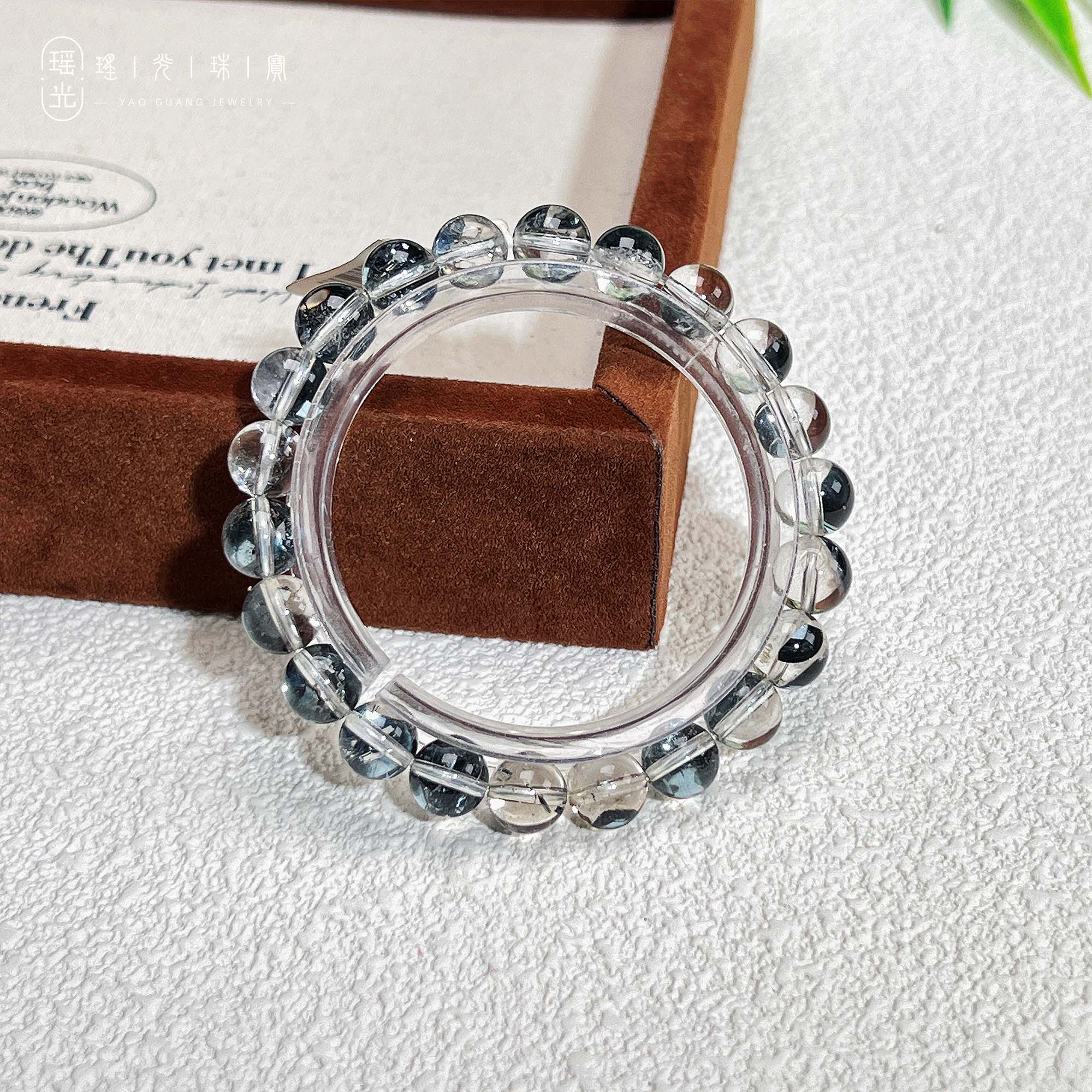 【藏·稀】黑锦鲤胶花手串手链手饰素串-多样性发货其一