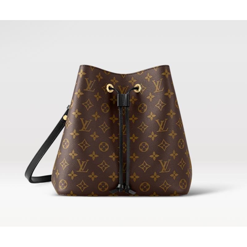 99新 LouisVuitton/路易威登  【专属】noe黑色抽绳水桶经典单肩包