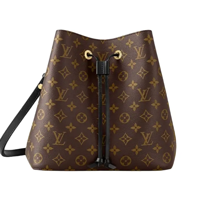 99新 LouisVuitton/路易威登 NEONOE系列 黑色 中号水桶包  莉莉