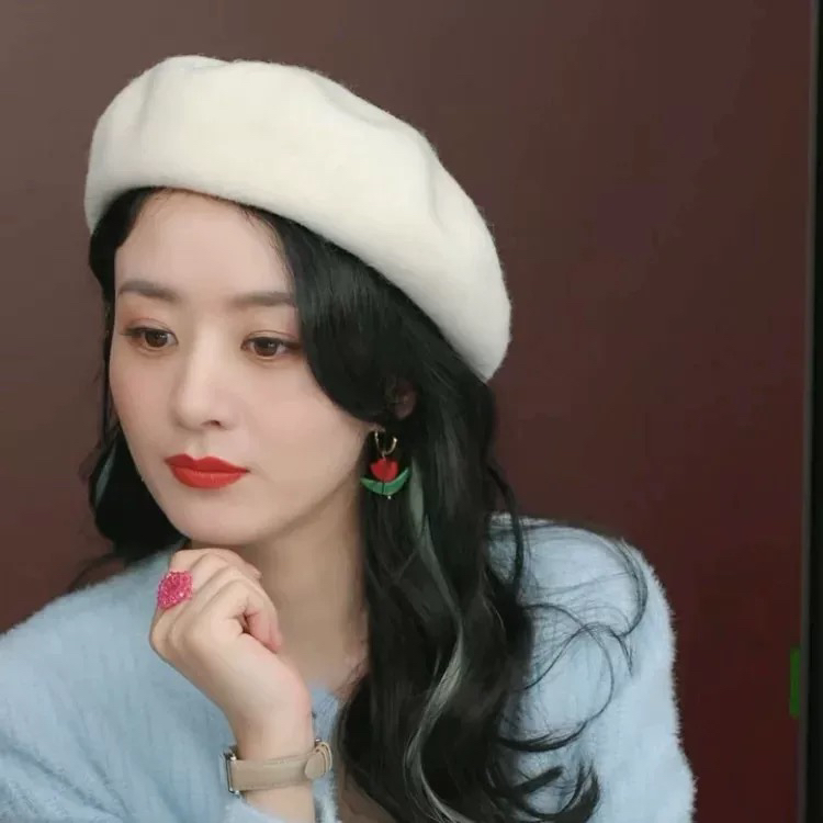 网红画家帽韩版羊毛呢贝雷帽子女英伦复古百搭日系南瓜帽可爱冬季