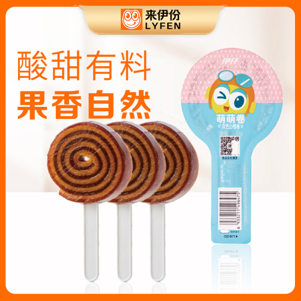 来伊份萌萌卷(双色山楂卷)1袋 30g/袋