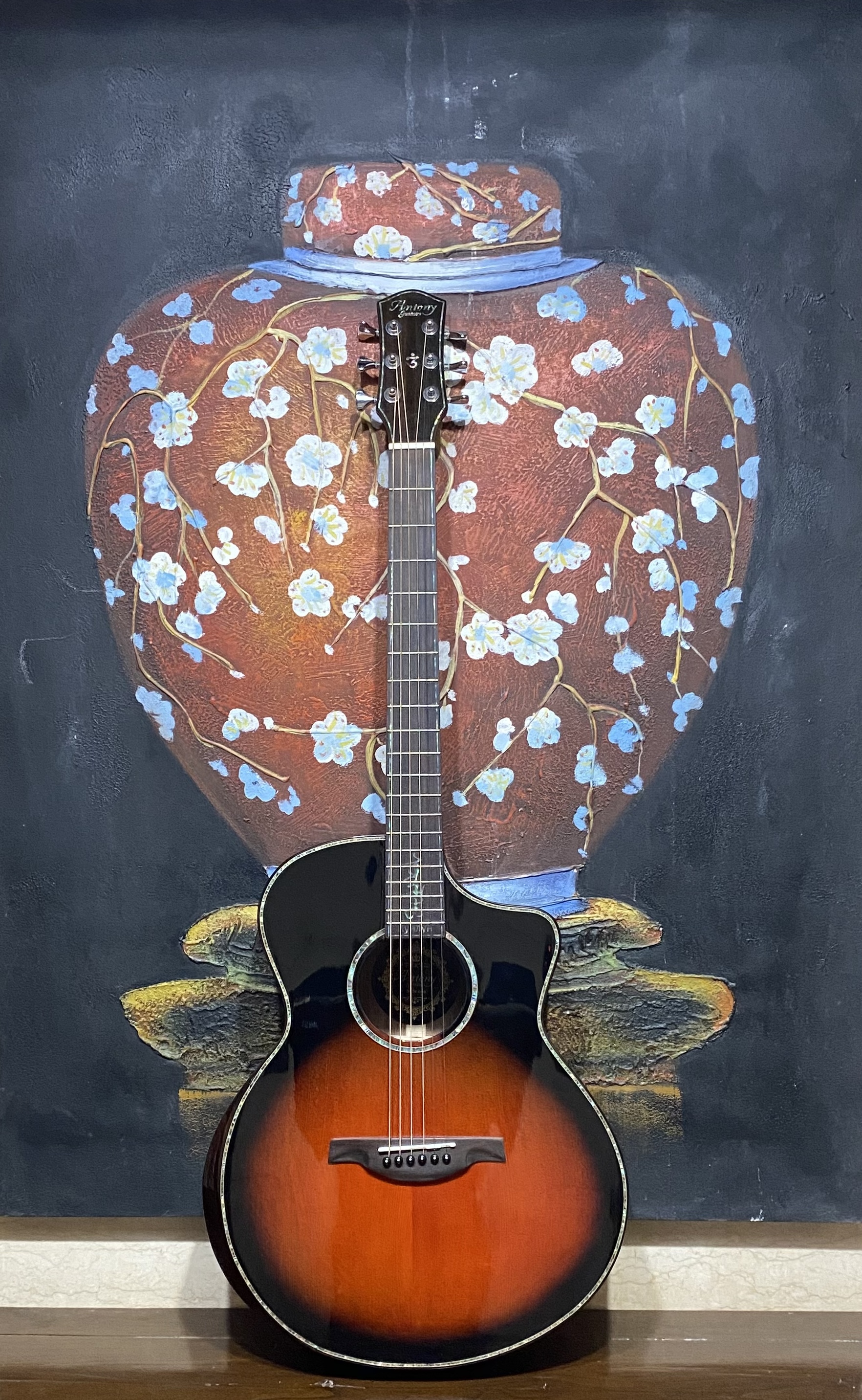 安东尼Antony Guitars 颠覆M乐队吉他手荪博日（高阶手工限量版）