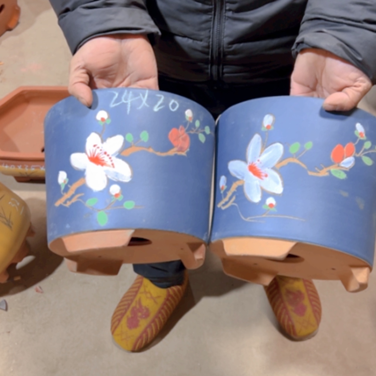 【闪购商品】紫砂花盆