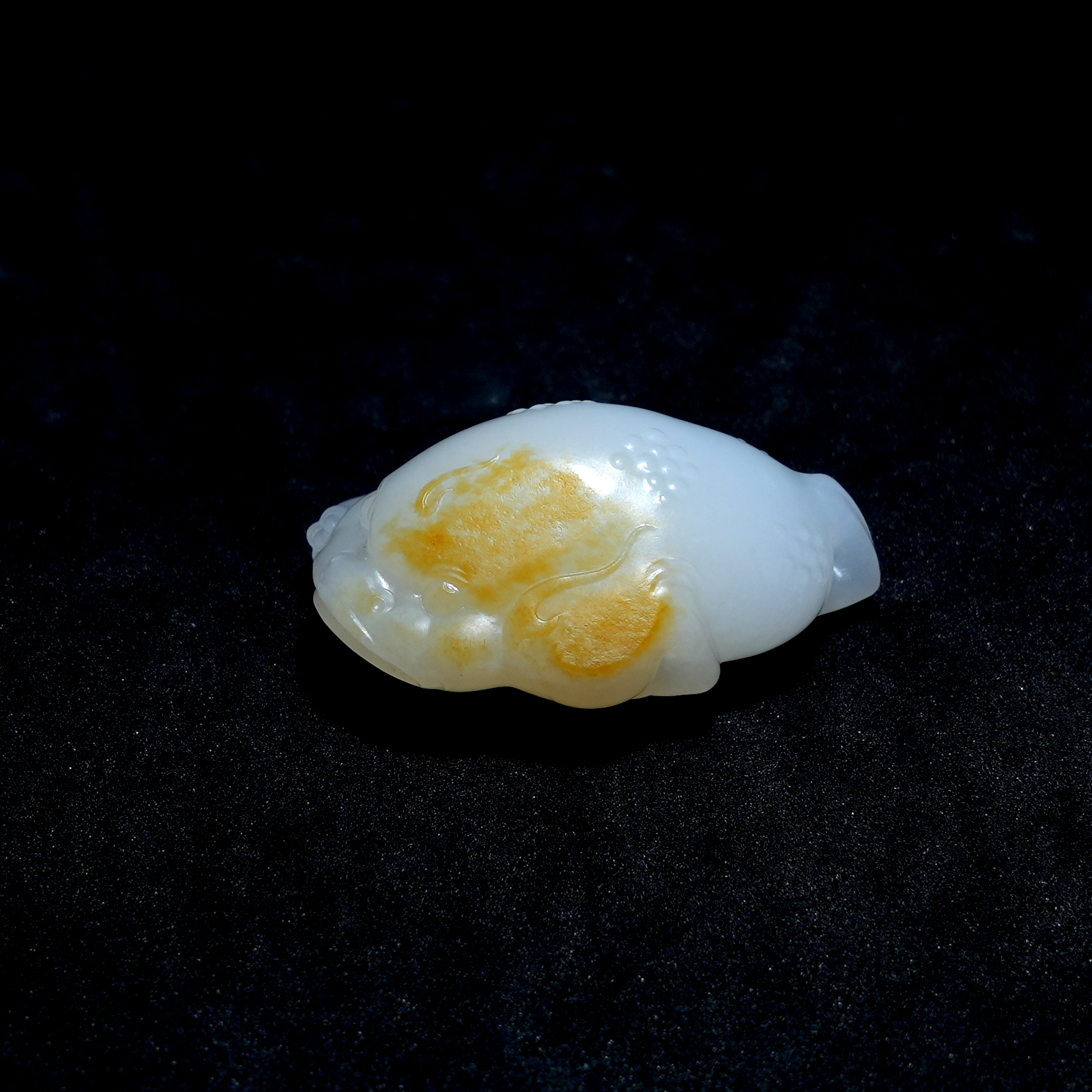 精品新疆和田玉——蟾