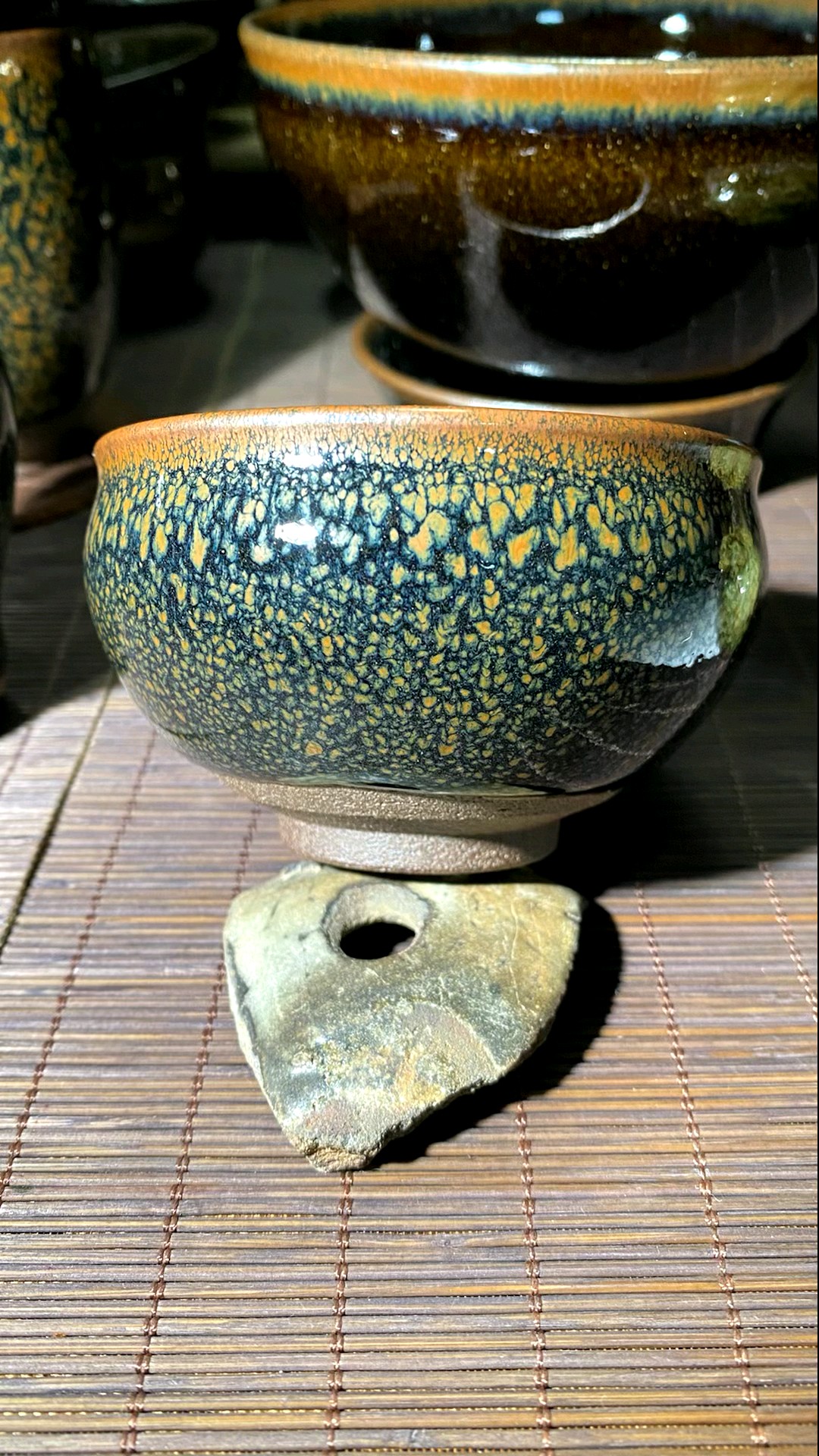 【玖】一眼真龙窑柴烧盏，无运费险，拒收付25运费，图为样品仅作参考