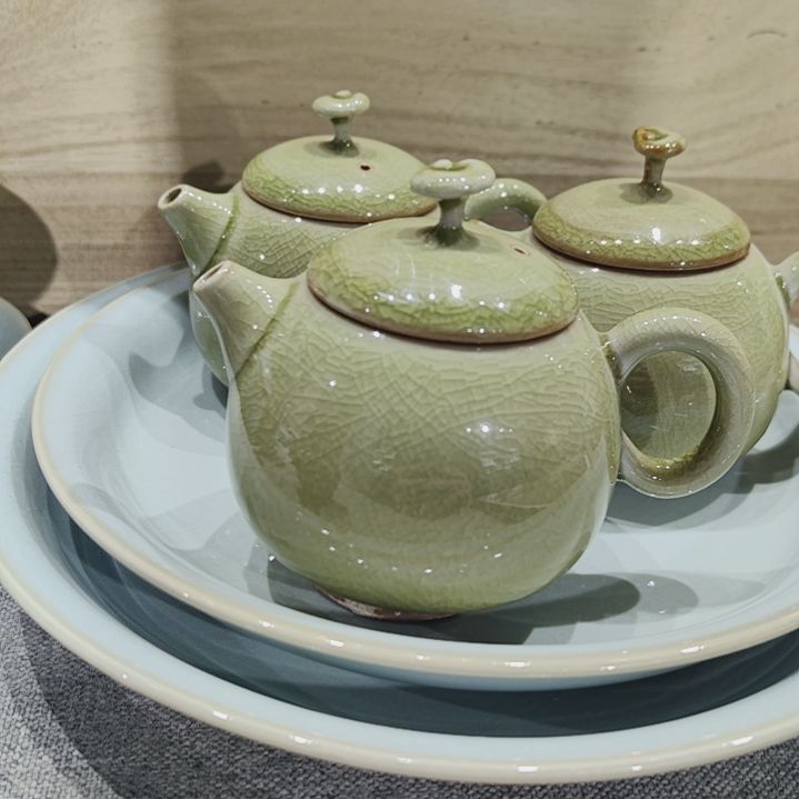 【闪购商品】瓷杯爱*车小壶