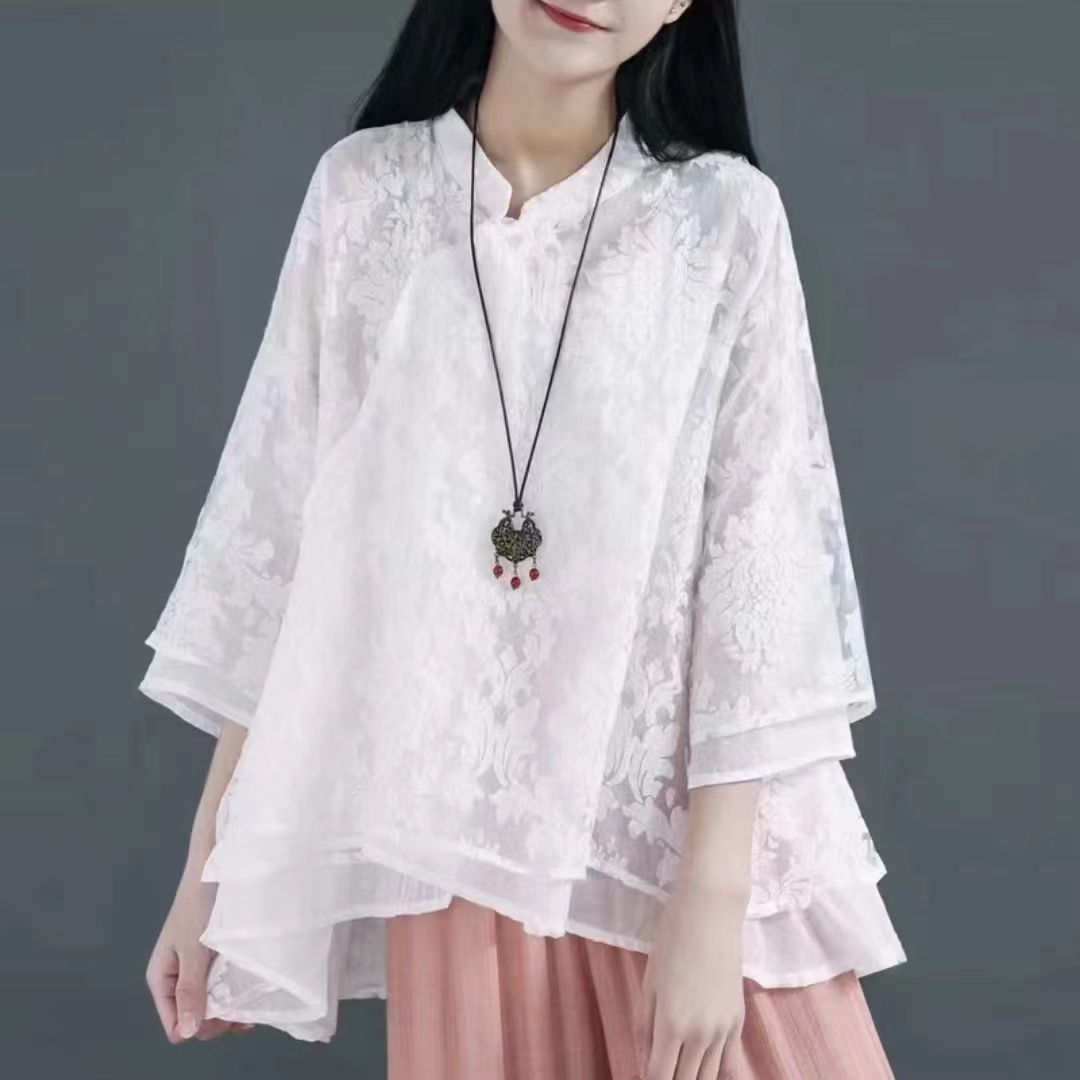 魏小姐新款大版棉麻女装B431---435            8月18日